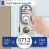 Fingerprint Smart Deadbolt Lock - Image 6